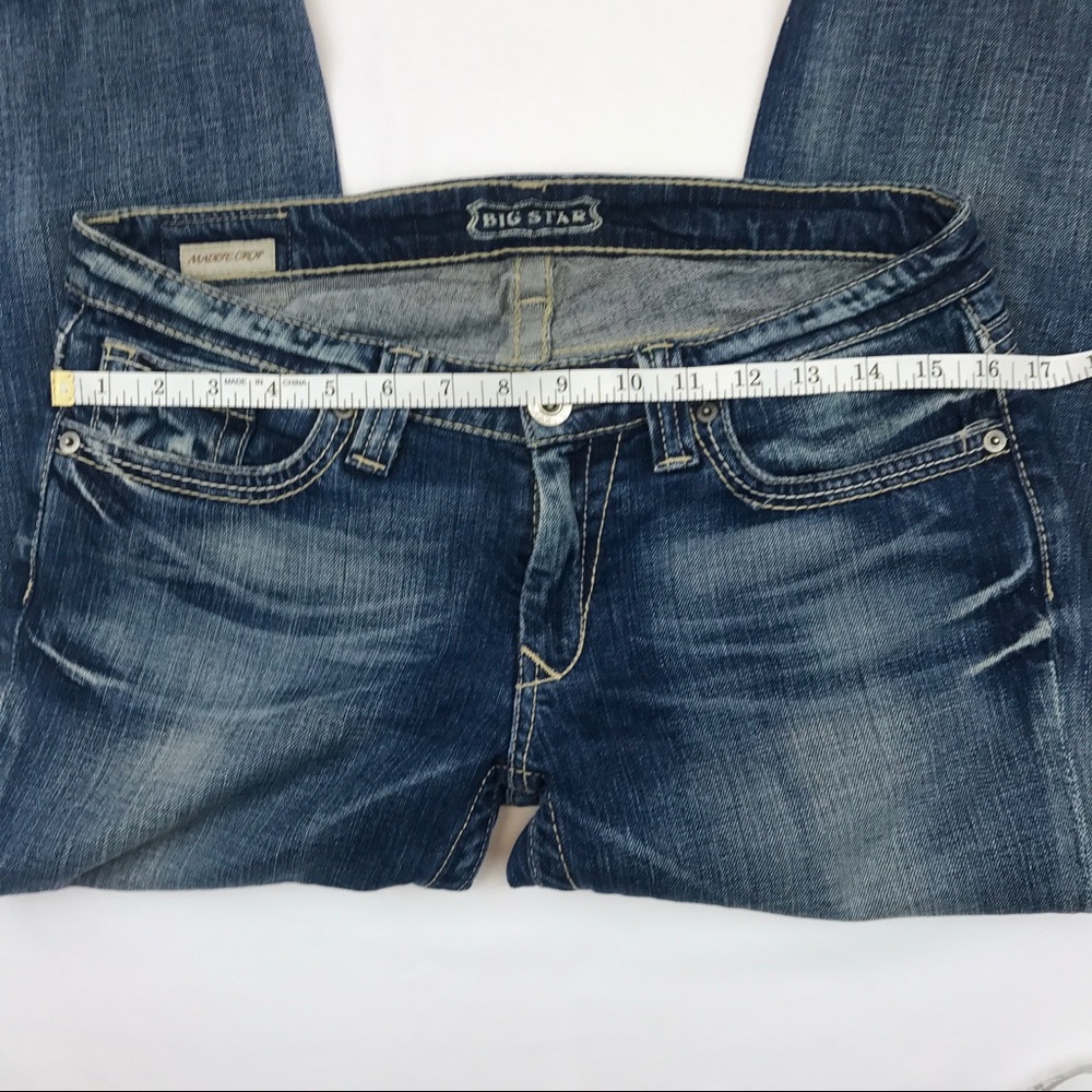 Big Star Maddie Crop Celine size 27 - Picture 3 of 5